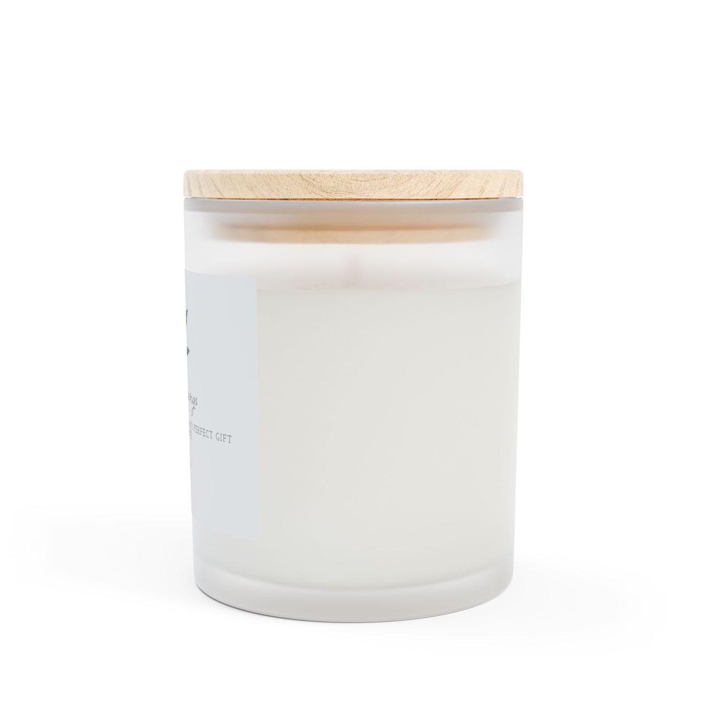 Sweet Blessings Frosted Glass Candle, 11oz